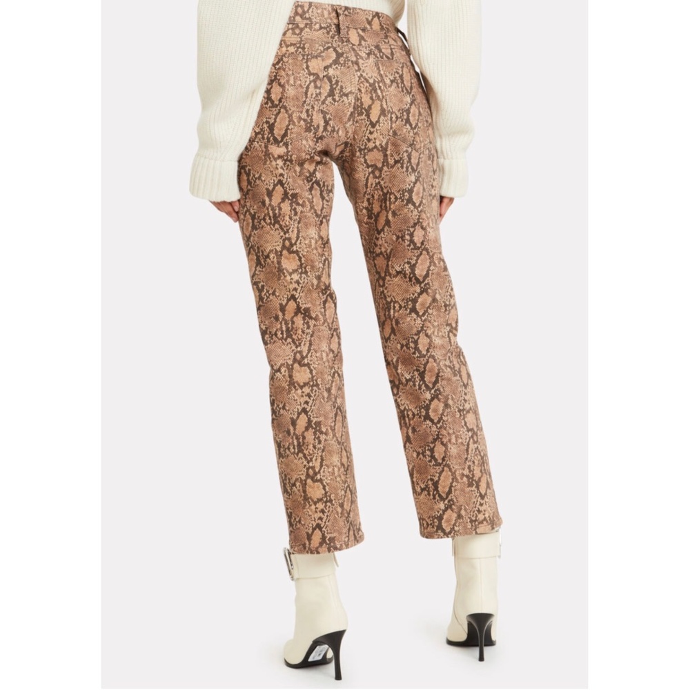 Frame Le High Rise Python Print Pant - Picture 3 of 6